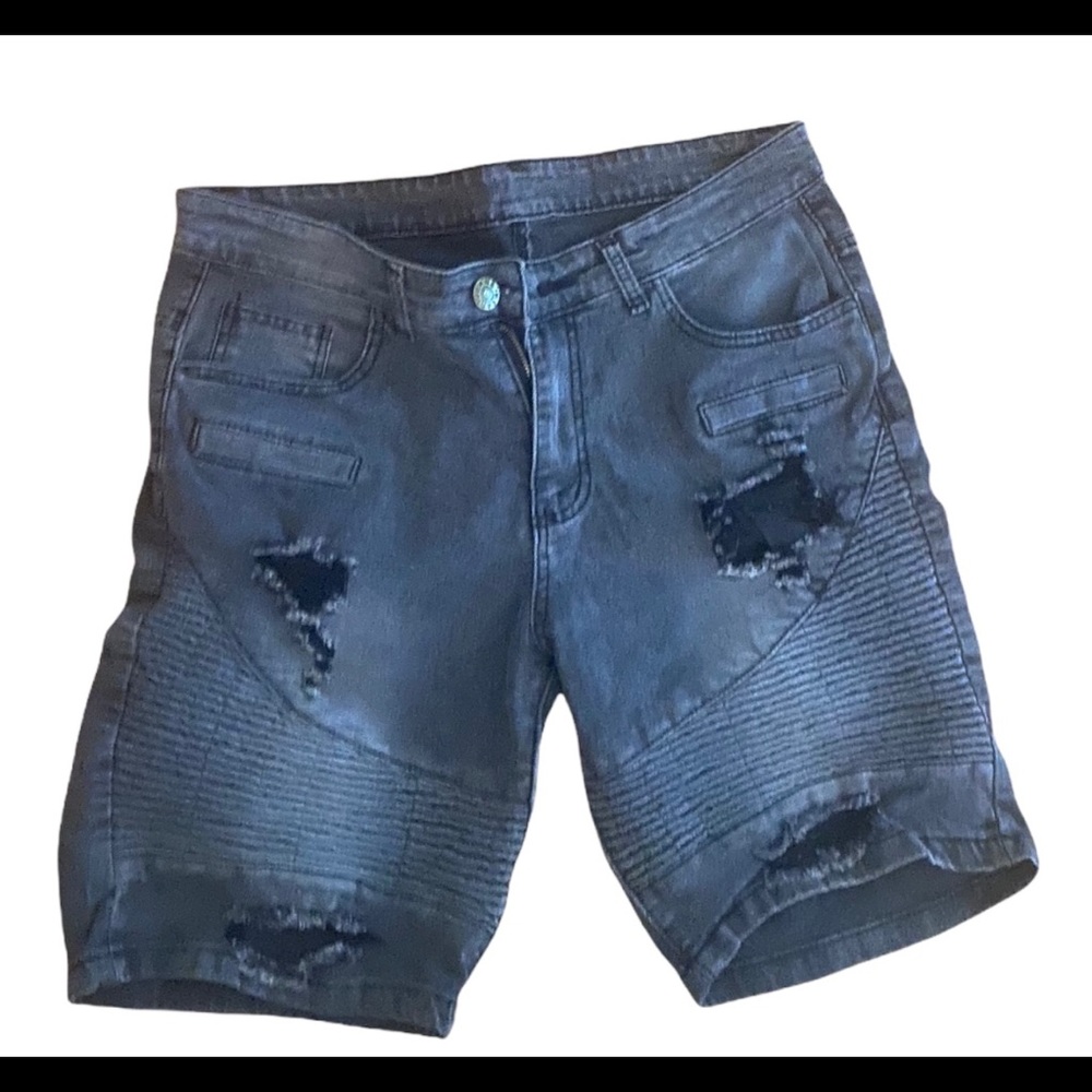 Men’s denim shorts